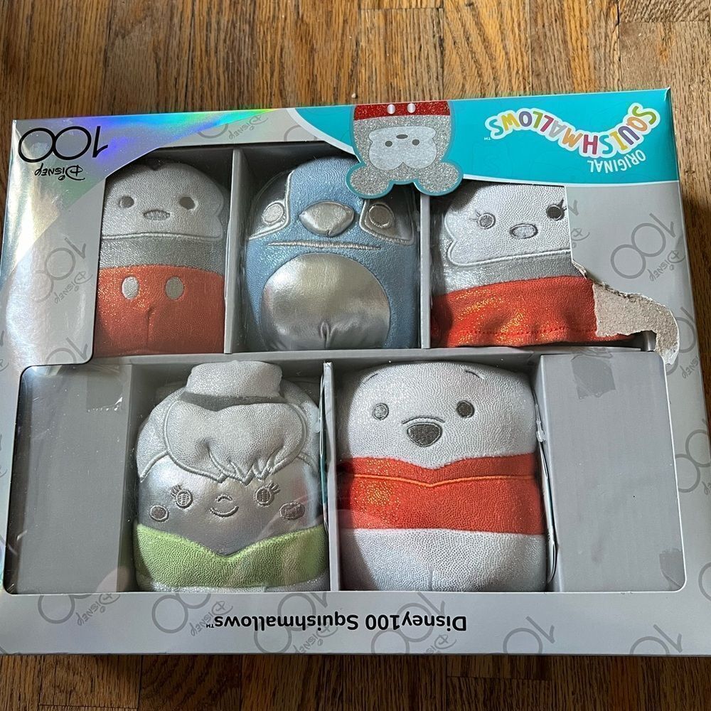 Squishmallows Disney 100 Special Edition Set